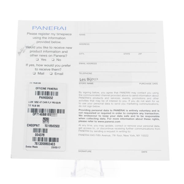 Panerai Luminor Regatta PAM00652